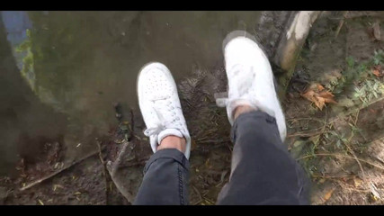 Jon Arteen Shows His Dick, Pisses Pee Outdoor, Puts His White Sneakers in Mud
