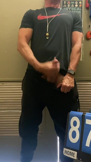 Jockdad87 Says 'just Do It' and Jerks His Big Cock