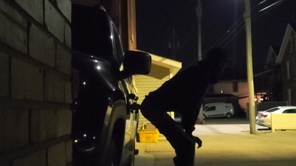 Outdoor Riding Dildo, Jerking and Cumming at Work