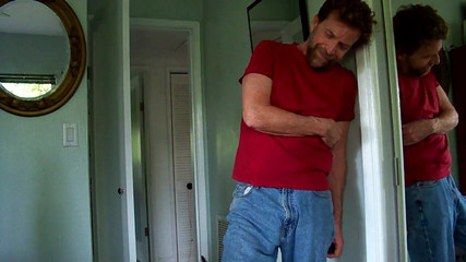 Hairyartist Slow Seduction in Jeans Commissioned Video