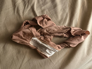 Bronze Silky Cum Filled Nurses Panties