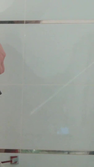 Guy Caught Pissing by Bathroom