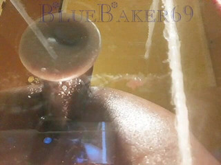 Close up, Balls Deep 12 Inch Dildo Fucking