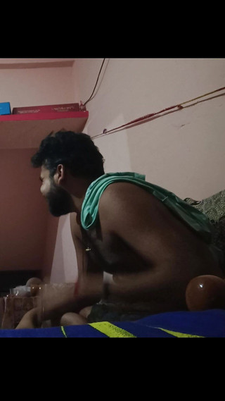 Watching romantic music video with full feel of love.