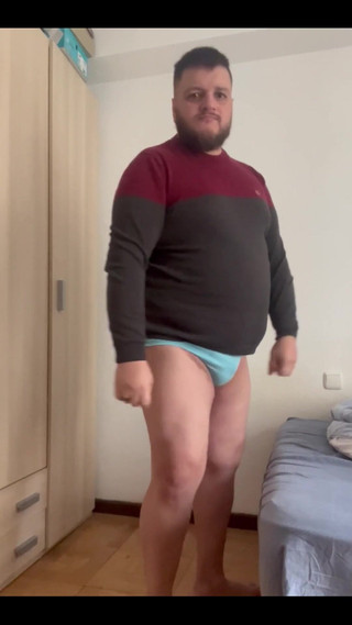 Chubby Man Dancing