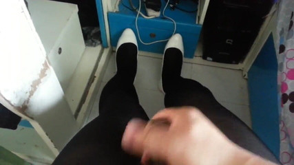 Pantyhose Cumming 7