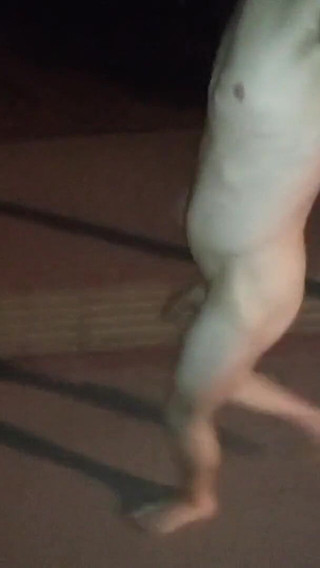 Walking Totally Naked on the Street