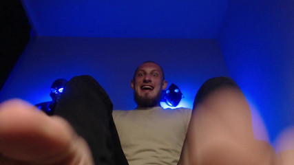 Alpha Dominance, Cum and Feet Play