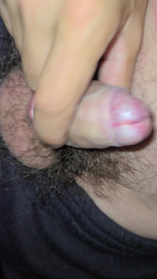 Hairy Cock Masturbation