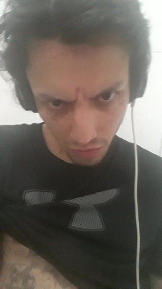 Gothic boy cum with big cock