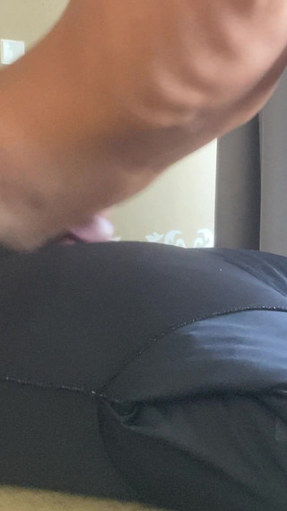 Cumming with the Help of the Pillow