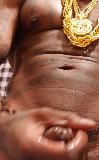 Big Black Hairy Cock Worship Hallelujah Johnson Tall Dark Chocolate Muscles Tattoos Hairy BBC Hall