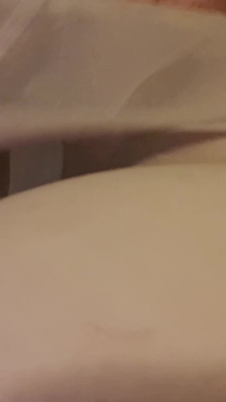 Dani Leg in Tan Pantyhose with Red Toe Nail Polish