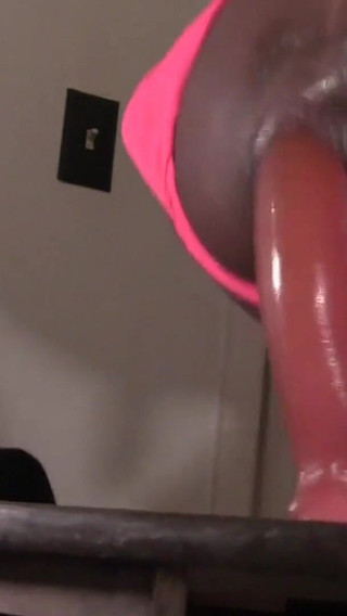 Stretch My Black Hole in Pink Panties