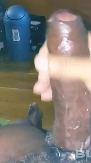 Jerkin' My Huge Uncut Dick & Cummin' Massive Load