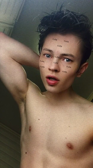 Dirty Guy Moans and Breathes Heavily While Masturbating His Huge Cock