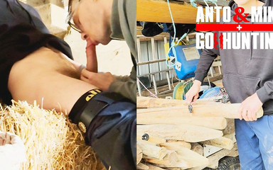 Straight Married Farmer Gets Sucked in His Barn and We Get Almost Caught by Another Worker (5th Visit) -mike-