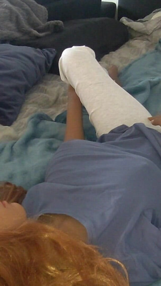 She Like Cum on Her Tits