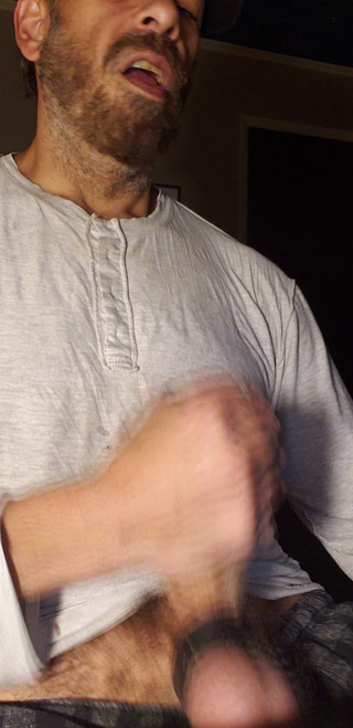 Alpha Cashmaster Cumshot to Sleep