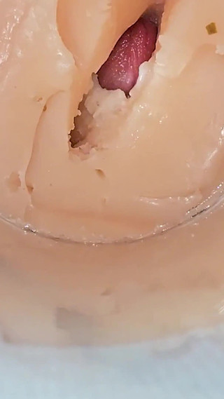 Camera Deep Inside Tight Pussy Captures Huge Cum Explosion