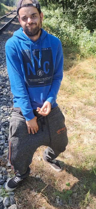 I Am Cumming on Railway Tracks