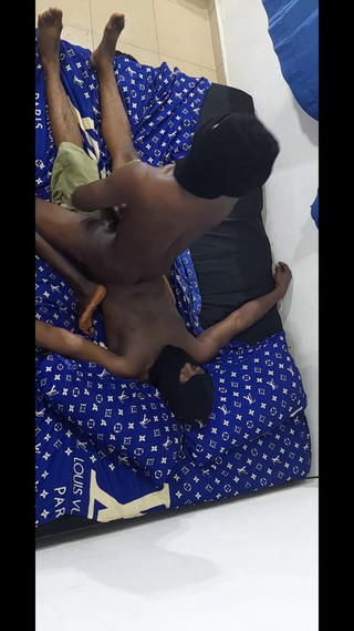 Dark Skin Twink Takes a Macho Man up for a Good Fuck