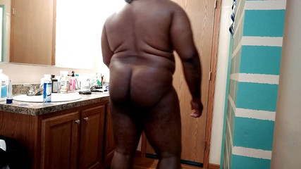 Having some in my neighbors bathroom fun