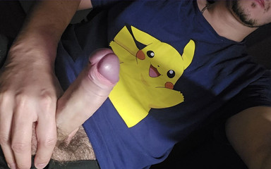 Playing with My Big Hairy Dick in the Morning