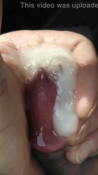 Close up of cum