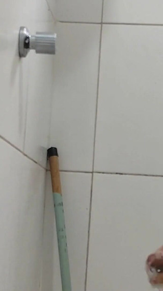 Big Sexy Boy Gets Horny While Taking a Shower.