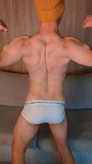 Flex. Showing off My Perfect Body