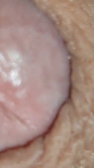 Extreme Close up of Stepdaddy's Widened Hole Rough.