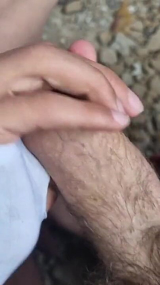 A Young Fucker in an Abandoned Factory Met His Stepdaddy and Fucked His Holes Hard Until He Came