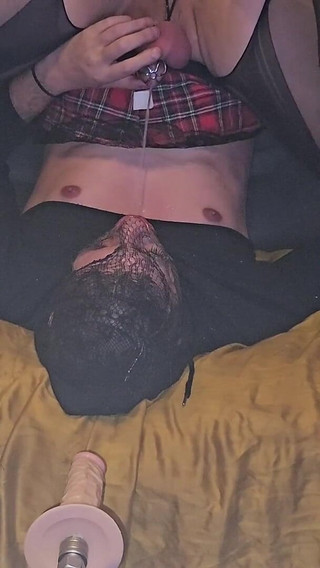 Sissy Slave Face Fuck and Piss