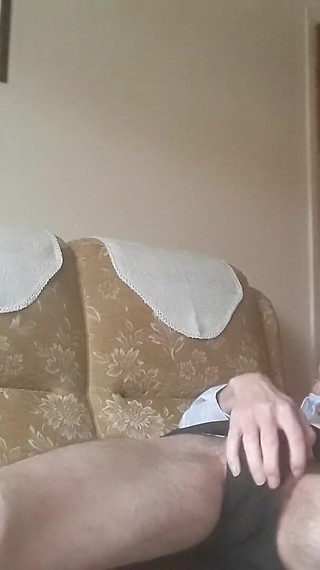 Masturbating on the Couch..