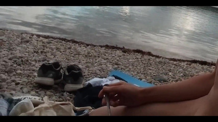 My First Time Nudist Picnic Eating Vegan Salad on a Naturist Beach