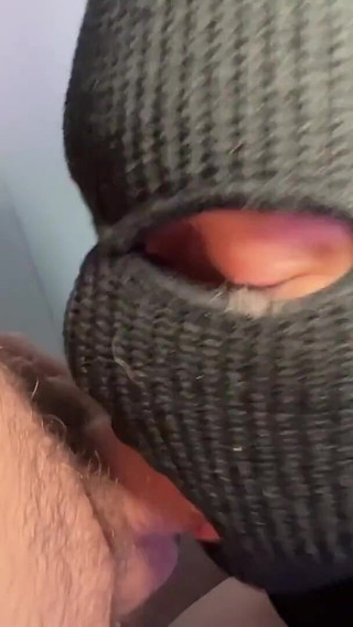 Signing your balaclava with spit and cum by Leo Bulgari, Brett Tyler & Secret Sucker