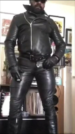 Sexy Black Leather Stepdad Hot Fetish Scenes