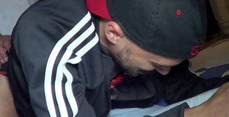 2324 DANTE is as sexy Stepdaddy bottom fucked raw by 2 top with huge cock and breed 2 times his hole