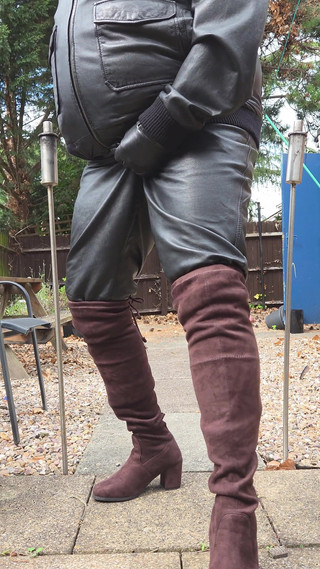 Leather and Thighboots