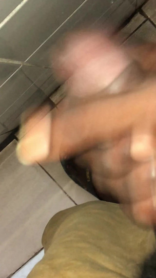 Lankan New Big Dick Cock Handjob in Toilet Master Handjob for Toilet