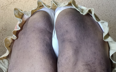 Sissy Chub Shaking Fat Ass in White Granny Panties