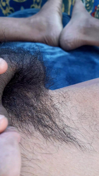 Soft Black Cock Handjob Massage Indian Man Fuck