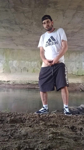 Playing with My Pet Under the Bridge