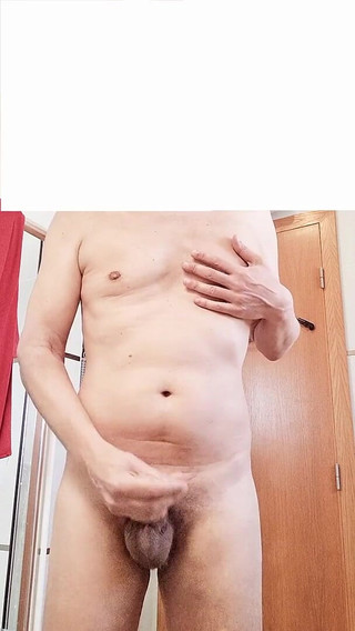 Full Morning Routine with Jerk off, Cumshot and Shower