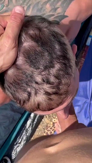 A Couple of Hot Guys Have Wild Sex on a Beach, Causing Vacationers to React Aggressively to Them