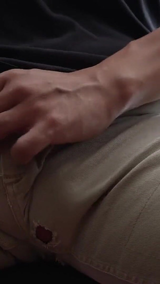 Edging Challenge Series: Rotating My Cock Around My Shorts