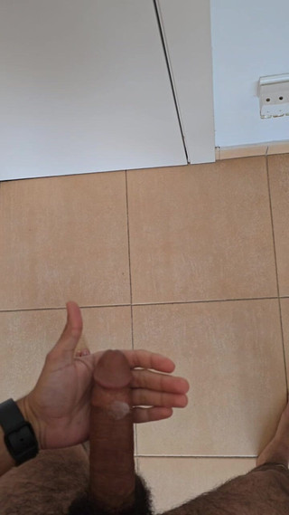 Big Hairy Arab Cock Masturbating