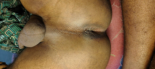 Shaving Boyfriend's Hairy Cock & Ass Hole