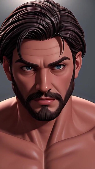 Scruffy Hunks: Slideshow of Scruffy 3D Cgi Men